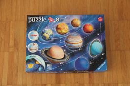 Ravensburger 3D Puzzle - 8 Planeten (522 Teile)