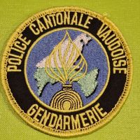 Polizei abzeichen Badge Police cantonale Vaudoise Klett