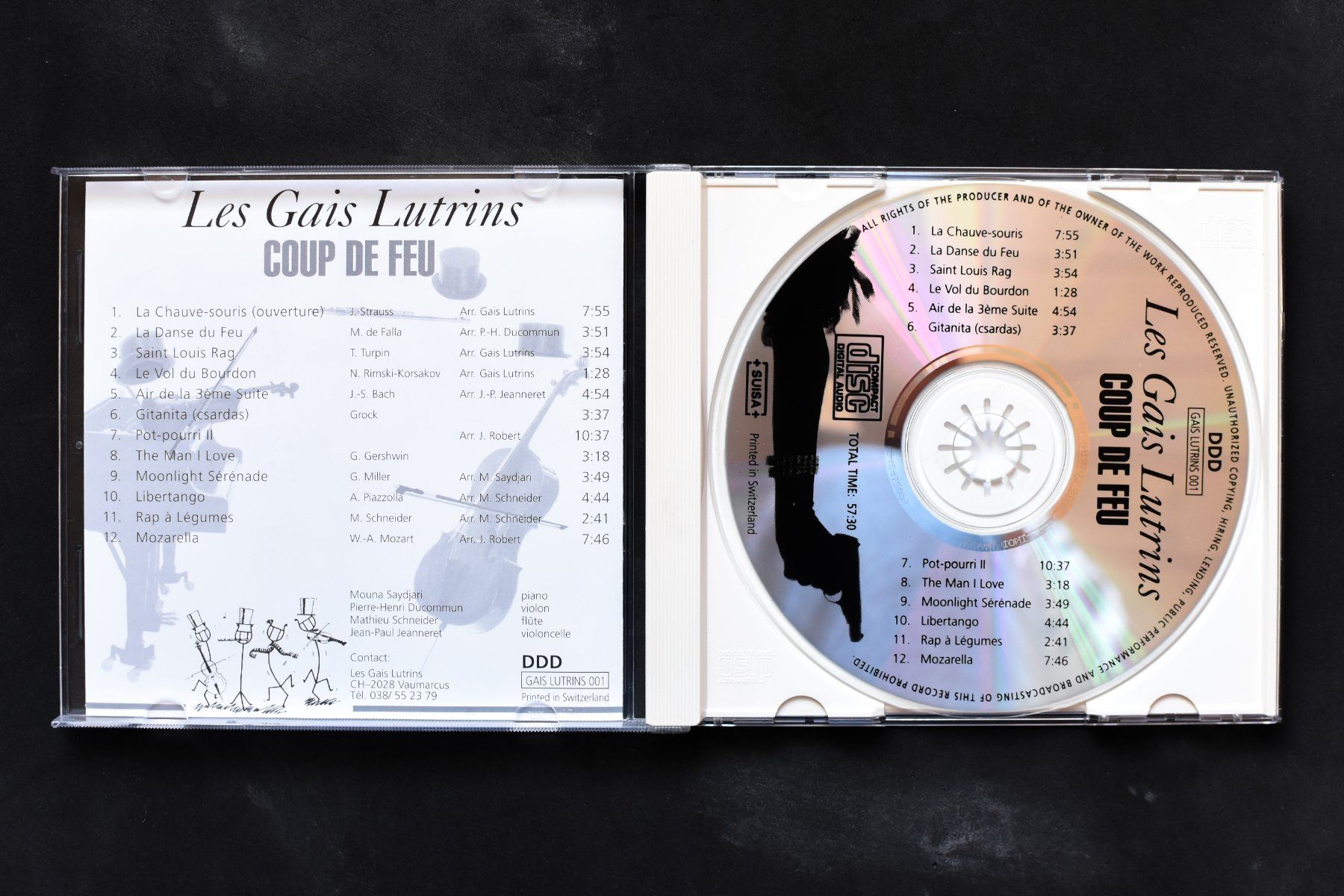 CD: Les Gais Lutrins - Coup de feu – Usato da Belmont-sur-Yverdon venduto da ag97 1