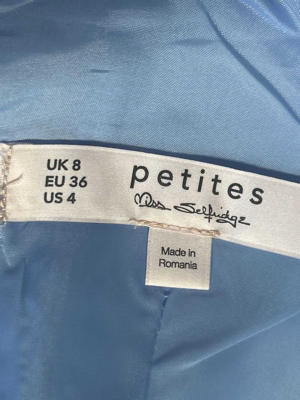 Vestiti: Miss Selfridge Petites Kleid hellblau Gr. 36 – Usato da Brunnen venduto da Nala2929 6