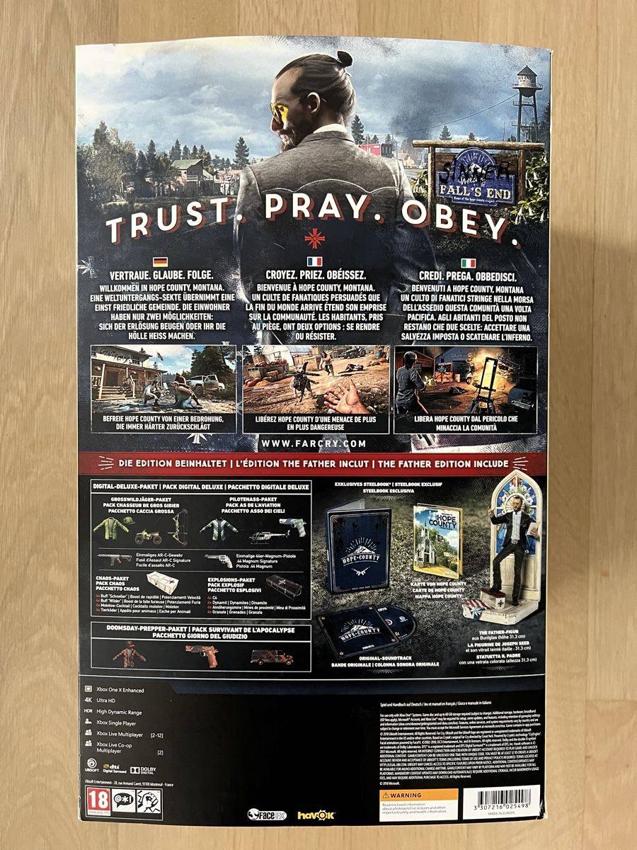 Giochi: Far Cry 5 Father Edition Xbox NEU – Nuovo e nell'imballaggio originale da Dübendorf venduto da CellarSeller 1
