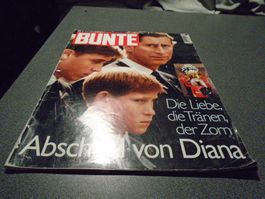 Bunte 38, 11.9.1997, Die Liebe, die Tränen, der Zorn