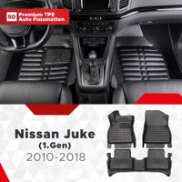 5D Premium Auto Fussmatten für Nissan Juke (1.Gen) 2010-2018