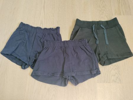 3x Kurzhosen Mädchen Grösse 116