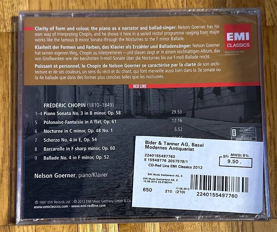 CDs: CD | Chopin  Piano Works – D'occasion à Münchenstein par th_bl 1