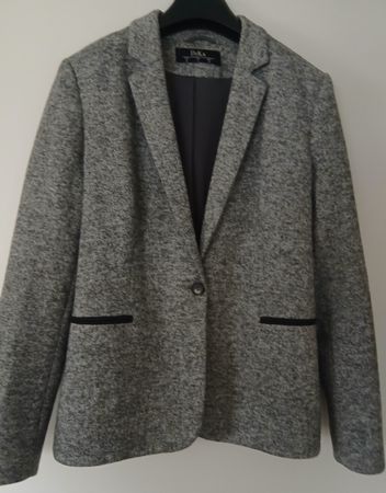 DiKa Grey Blazer, Size 38, Elegant Look