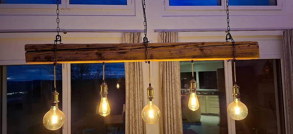 Lampadari & plafoniere: Pendelleuchte /Balken-Lampe – Usato da Eich venduto da Oakhill01