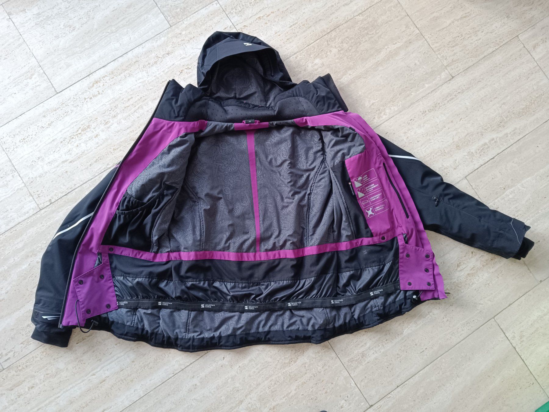 Mountain Force Giacche: Skijacke Gr. 40 – Nuovo (secondo la descrizione) da Wenslingen venduto da Stibi04 1