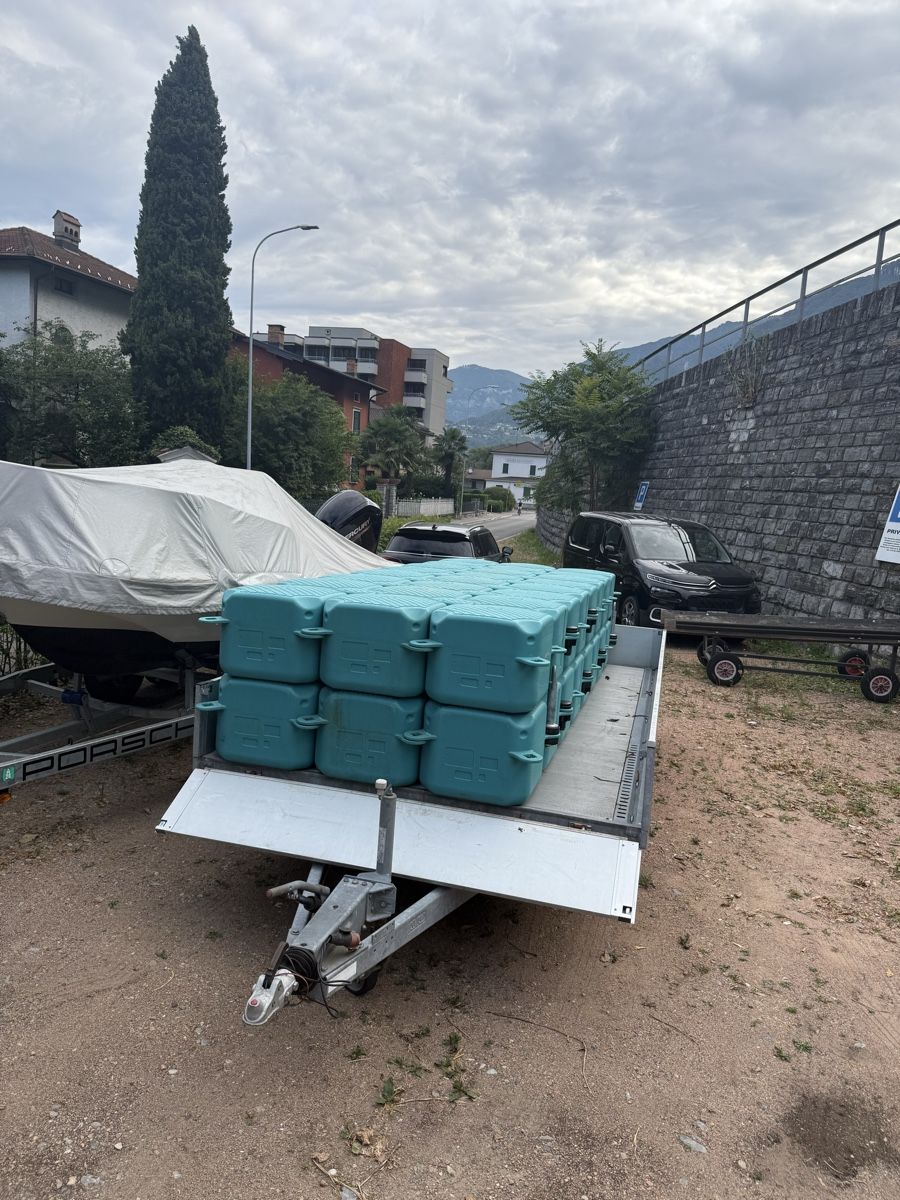 Barche: Piattaforma galleggiante modulare – Usato da Riva San Vitale venduto da tft96 3