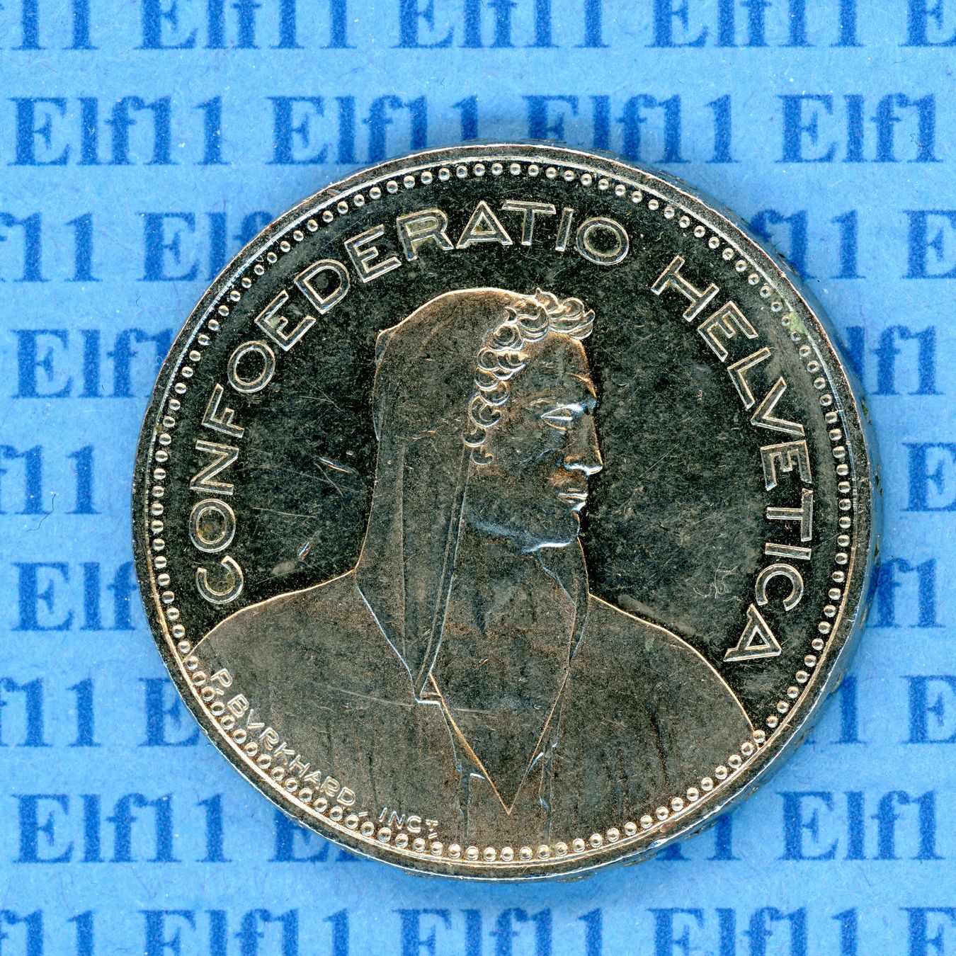 Tutti le monete: CHF___5.00 1994 -vz 5 Franken – Usato da Widnau venduto da Elf11 1