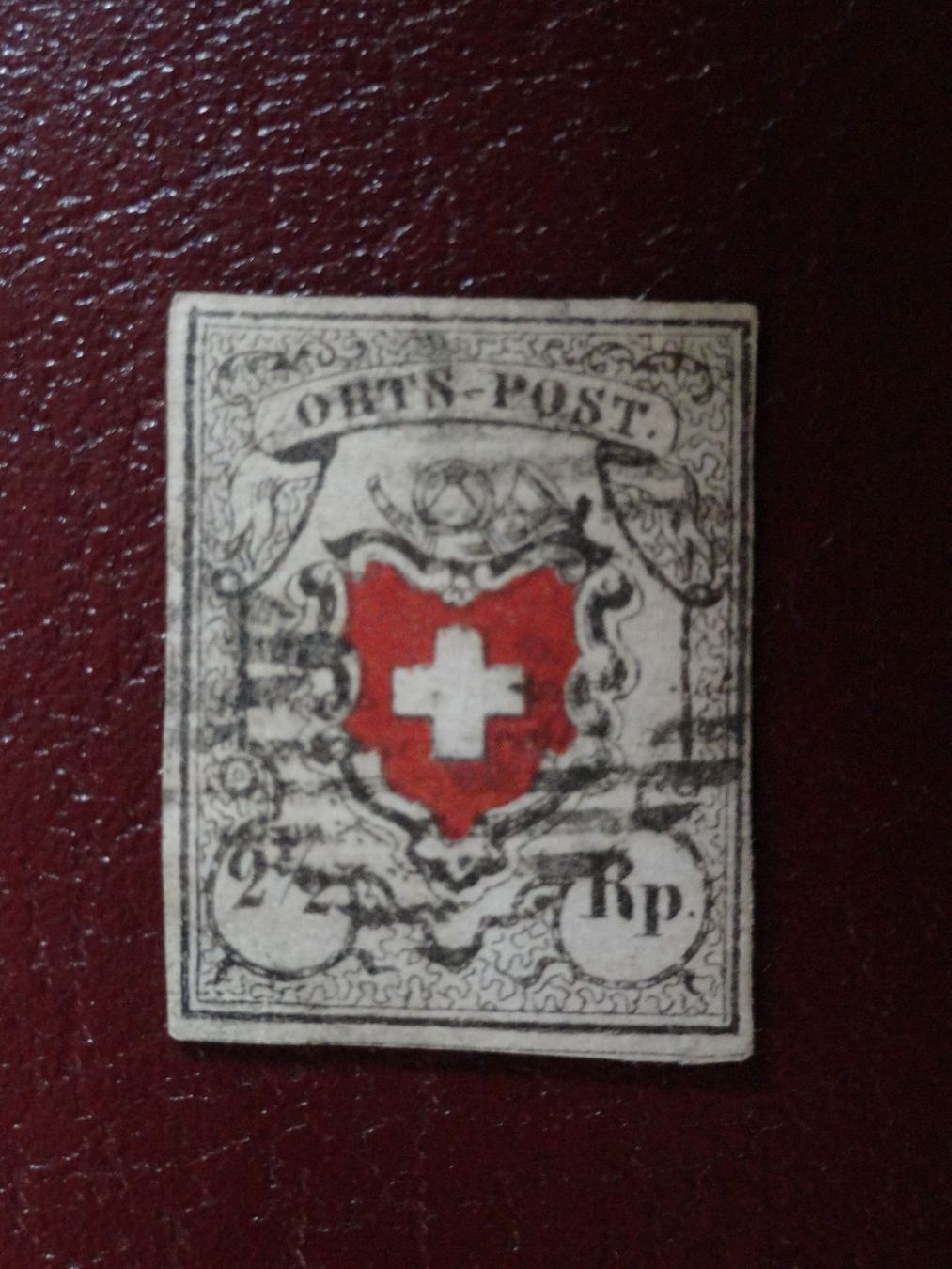 Alle Briefmarken: Orts-Post mit Kreuzeinfassung.  Signiert – Gebraucht aus stäfa von brandy66