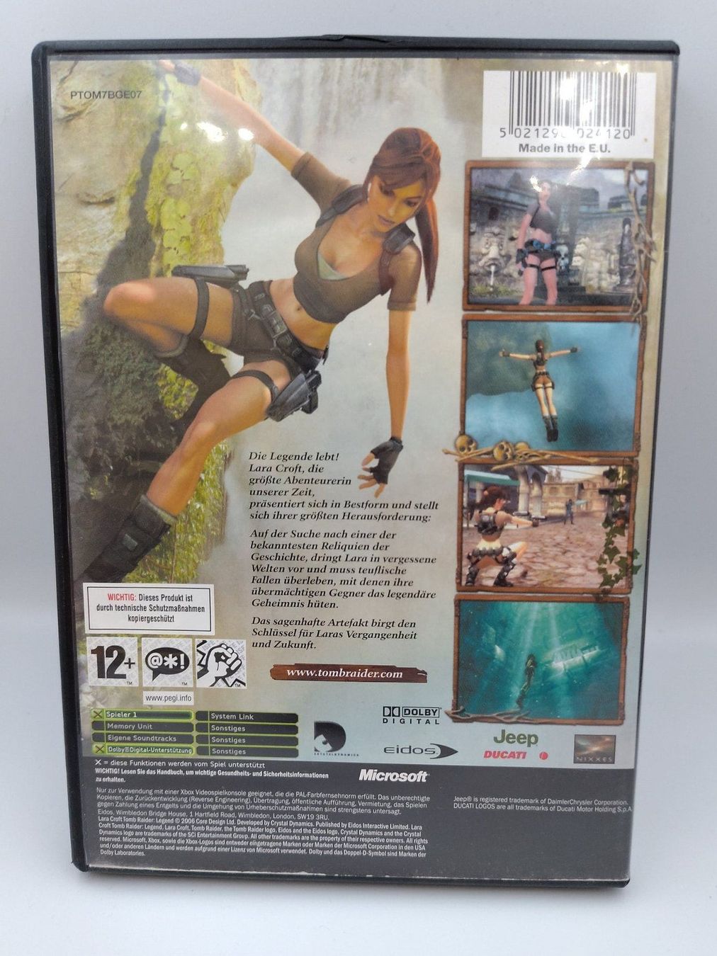 Microsoft Giochi: Tomb Raider Legend - XBOX – Usato da Kloten venduto da SuperRetroPixels 1
