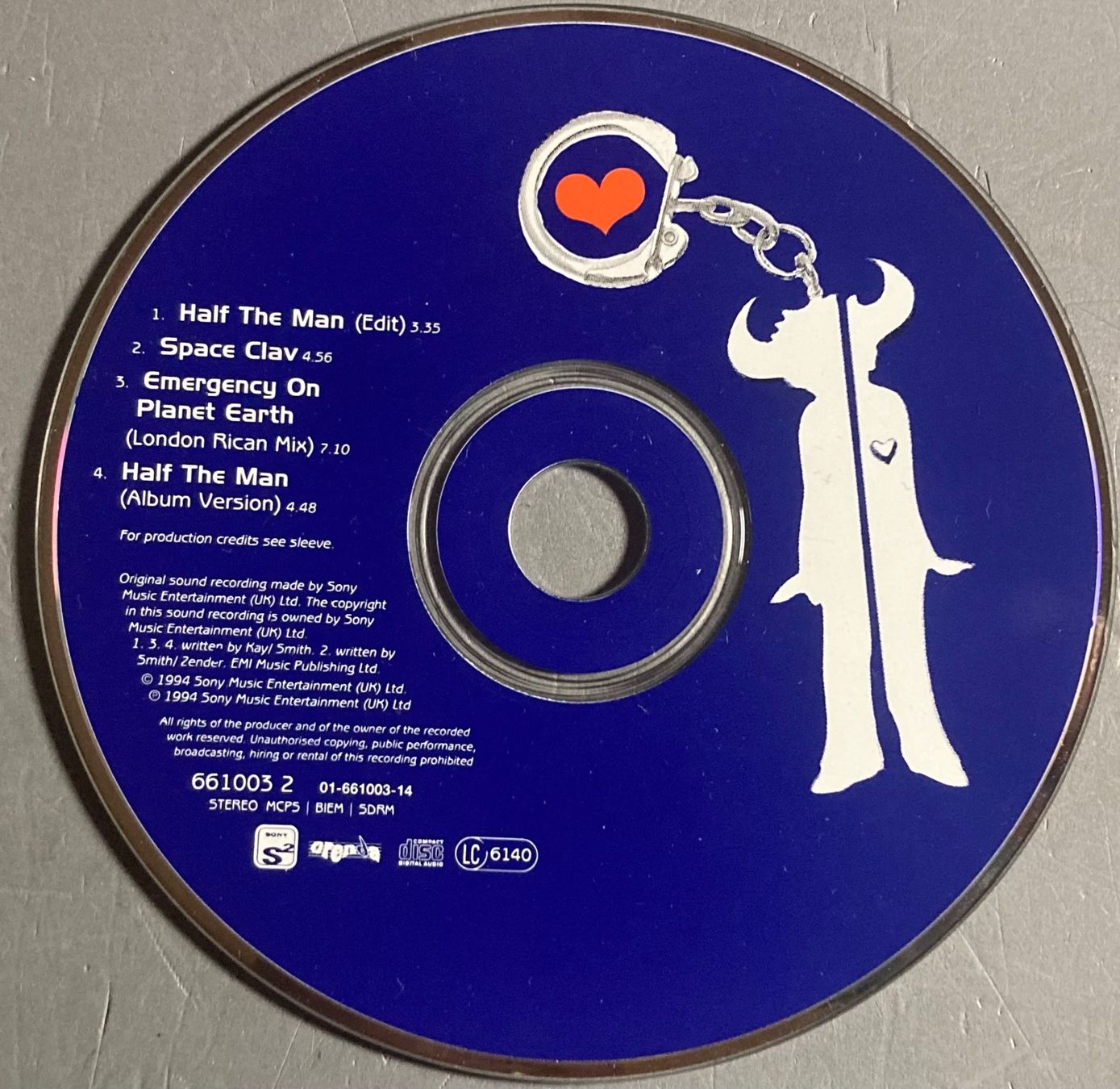 CDs: JAMIROQUAI - HALF THE MAN – D'occasion à Poliez-Pittet par Newtown-Records 1
