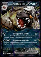  Mastifioso EX #139 SV10 Destined Rivals Holo Double Rare