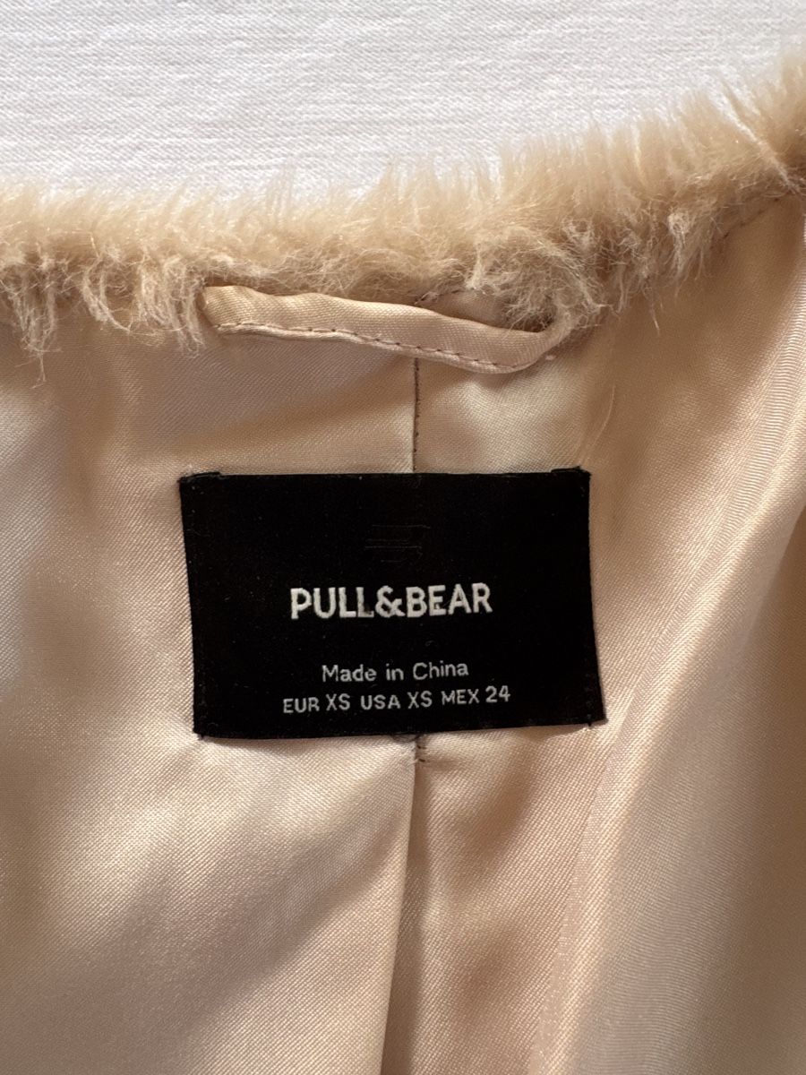 Jacken: PULL&BEAR Kunstfelljacke Beige (Gr. XXS)  – Gebraucht aus Schüpfheim von lil_5jzb 4
