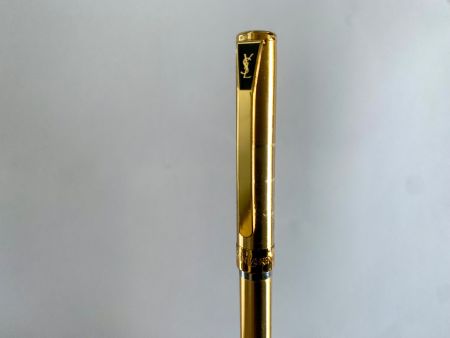 Kugelschreiber Yves Saint Laurent YSL vergoldet