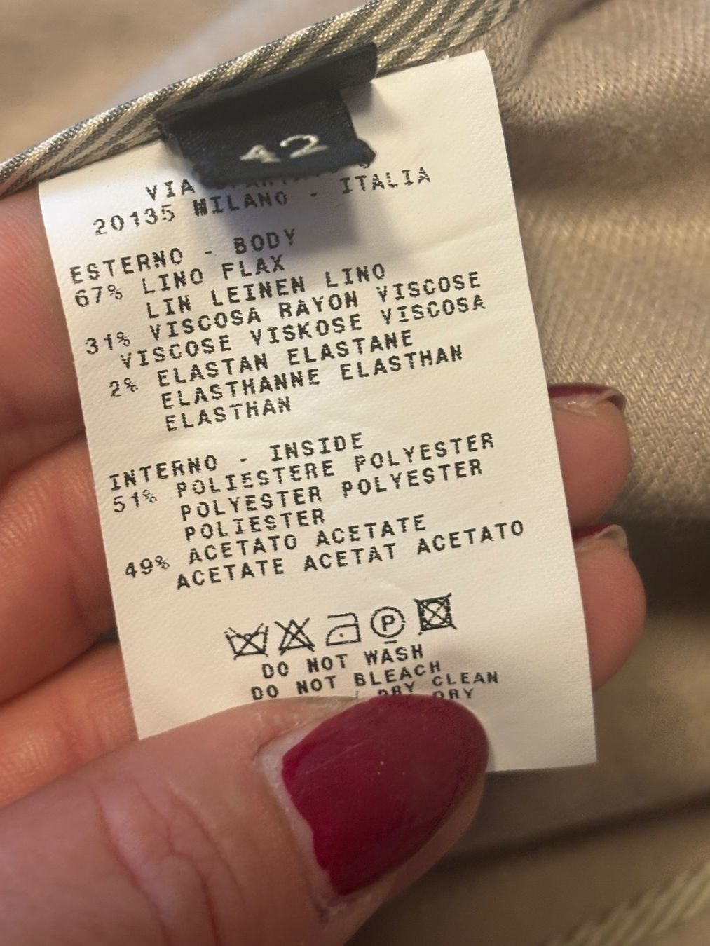 Etro Vestes: Etro Milano Blazer Leinen – D'occasion à St. Margrethen SG par dijanaO 9