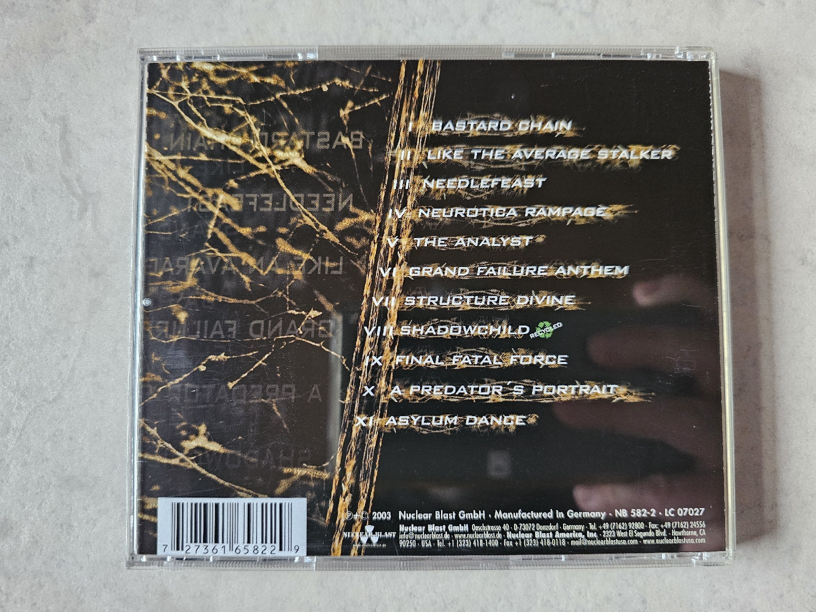 CD: Soilwork  -  A Predator's Portrait – Usato da Schneisingen venduto da backstore24 1