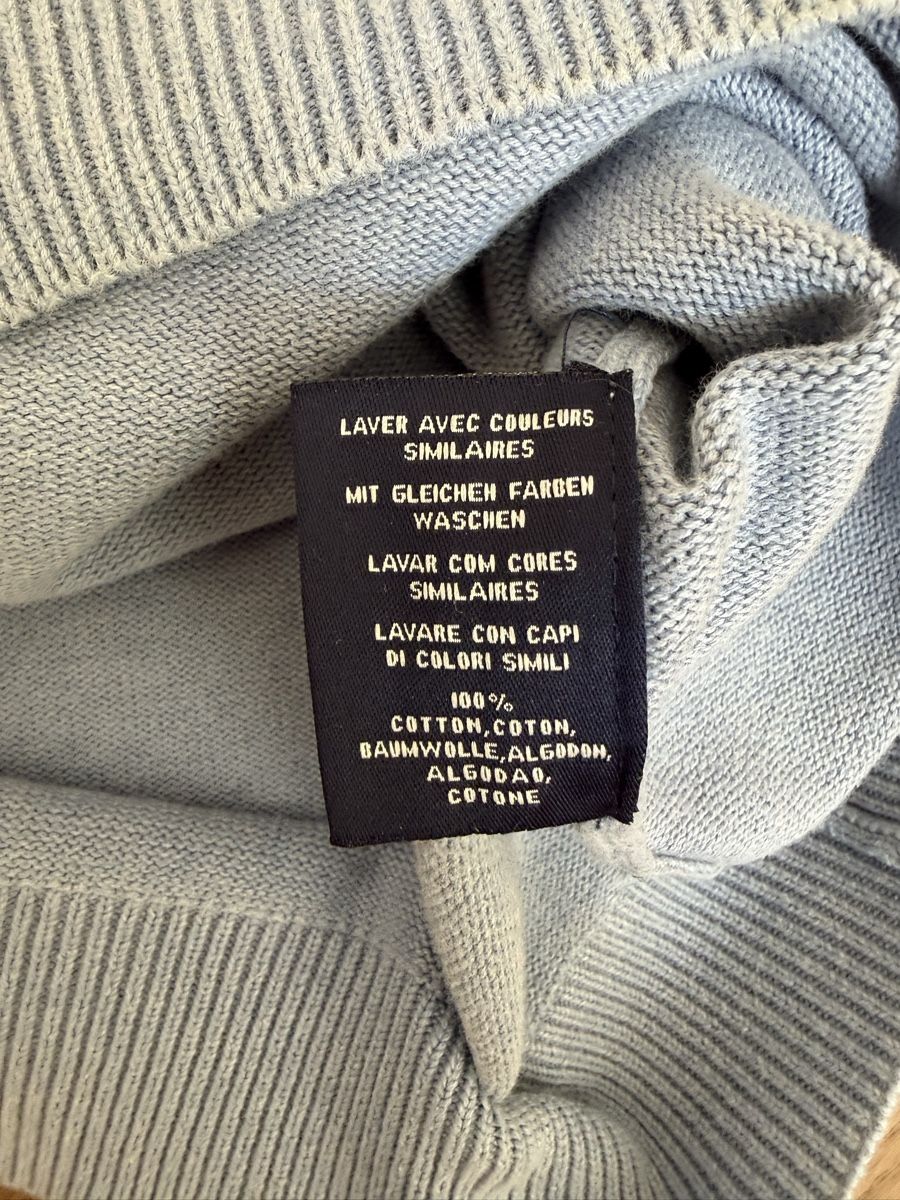 Gant Maglioni & Felpe: Gant Pullover V-Ausschnitt hellblau – Usato da Uetikon am See venduto da ansi2601 2