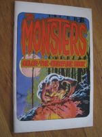 MONSTERS Bernie Wrightson Rarität 1974 Grossformat