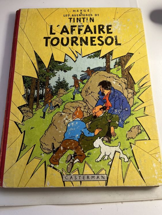 TINTIN L'AFFAIRE TOURNESOL - CARTE 19/27 - COLLECTION TINTIN HERGE - 500 ex