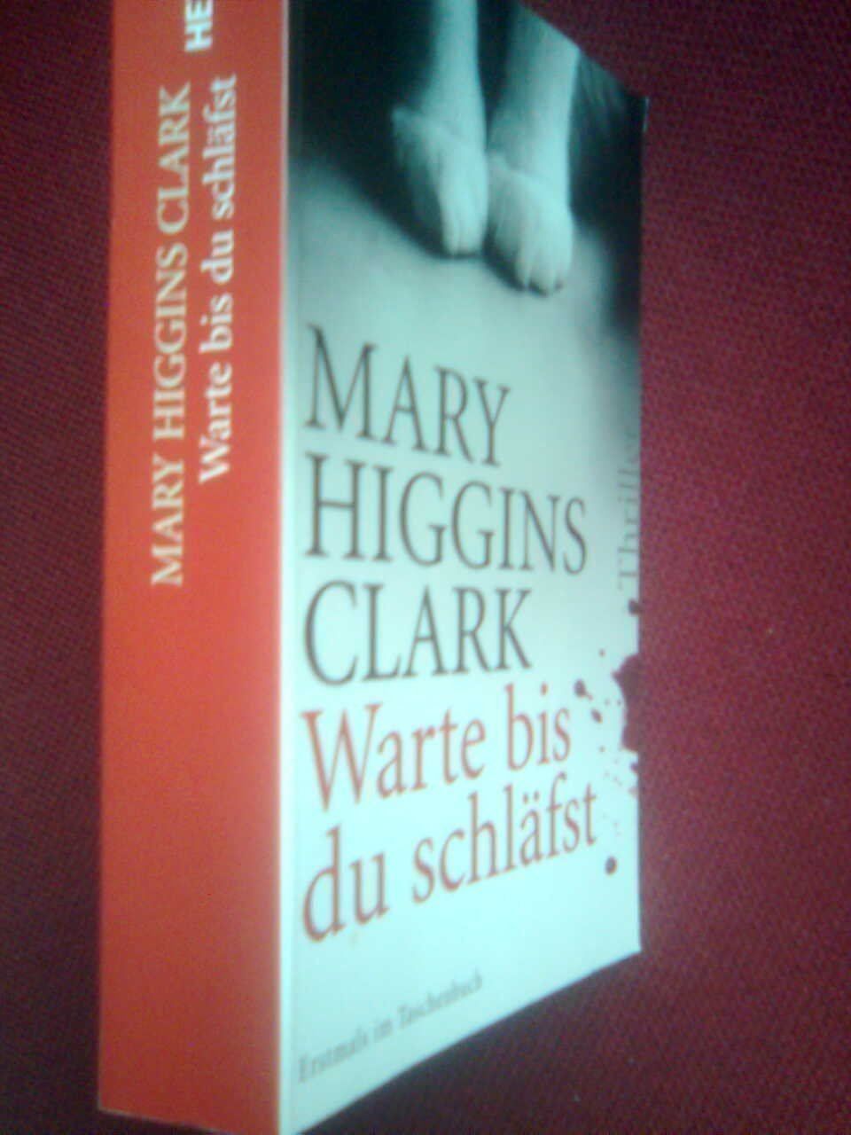 Libri: Mary Higgins Clark Warte bis du schläfst – Usato da Basel venduto da Alacant 2