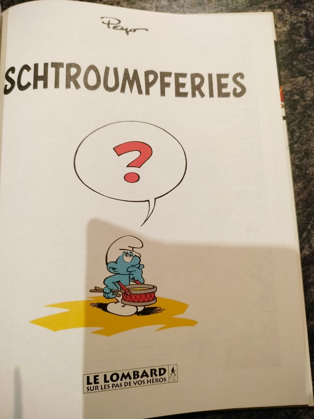 Comics: Les Schtroumpfs, Schtroumpferies 2 E.O. TBE – Gebraucht aus Cortaillod von rozinna 3