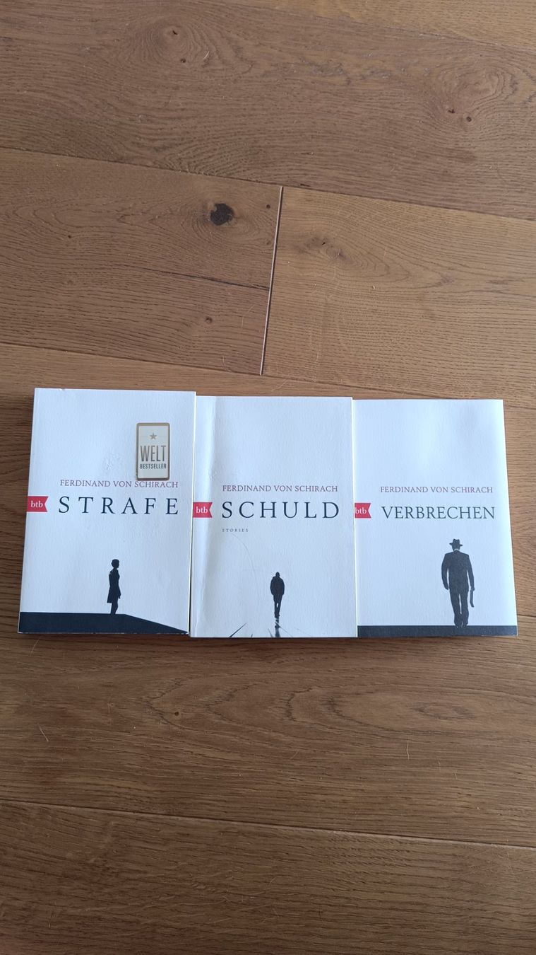 Libri: Buch "Verbrechen, Schuld & Strafe" Ferdinand von Schirach – Usato da Hildisrieden venduto da harrydotti