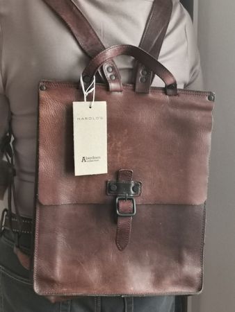 Sac en cuir de marque harold