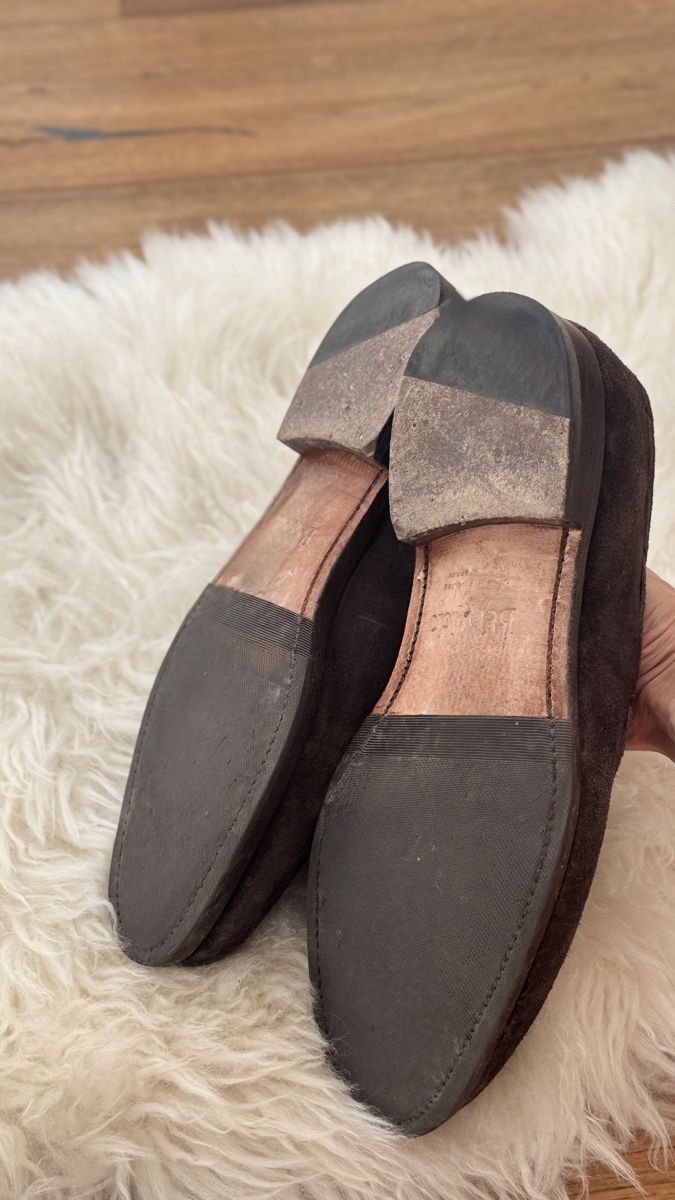 Scarpe da uomo: Berwick 8491 Mokassin Aus Wildleder - Braun – Nuovo (secondo la descrizione) da Wädenswil venduto da katdede 4