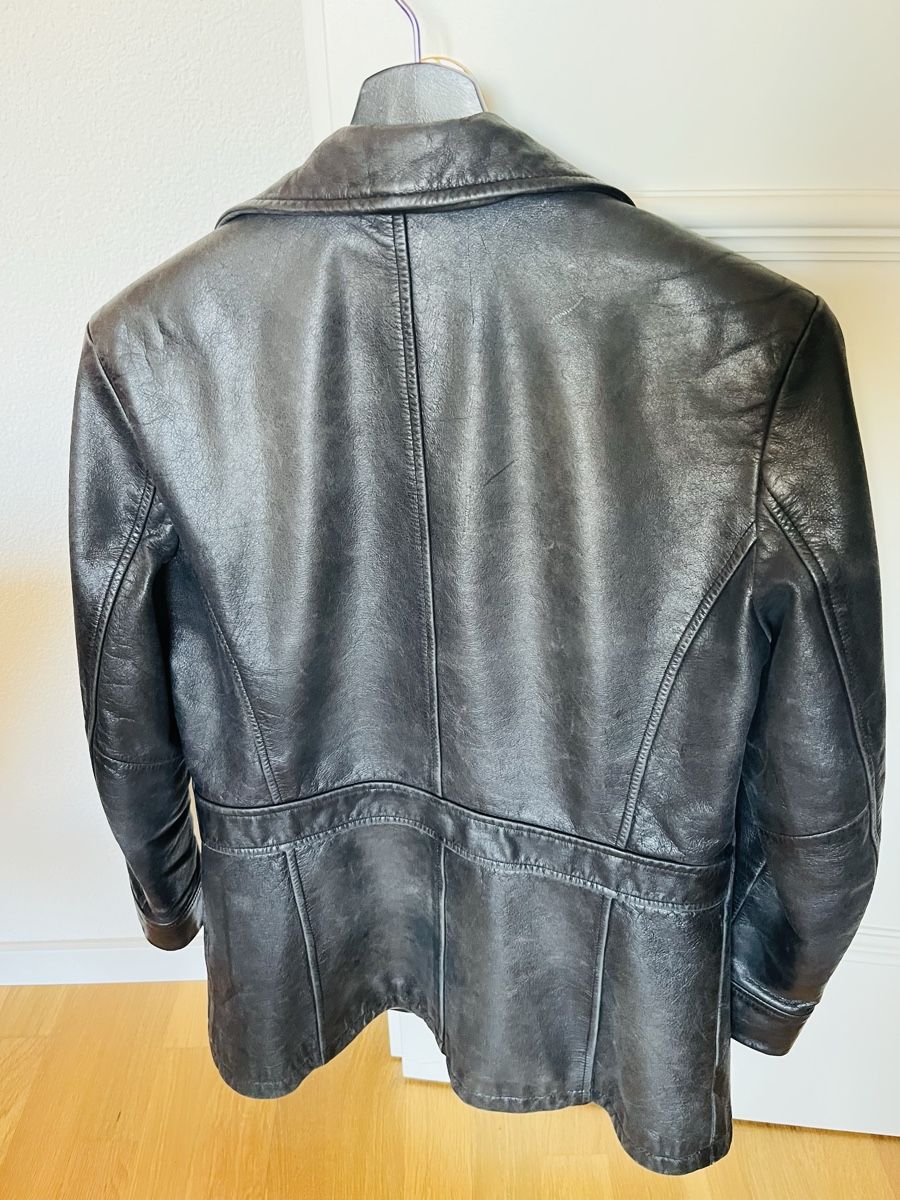 Giacche: Leonardo Damen Lederjacke, Grösse 36, schwarz – Usato da Zürich venduto da Hypera 1