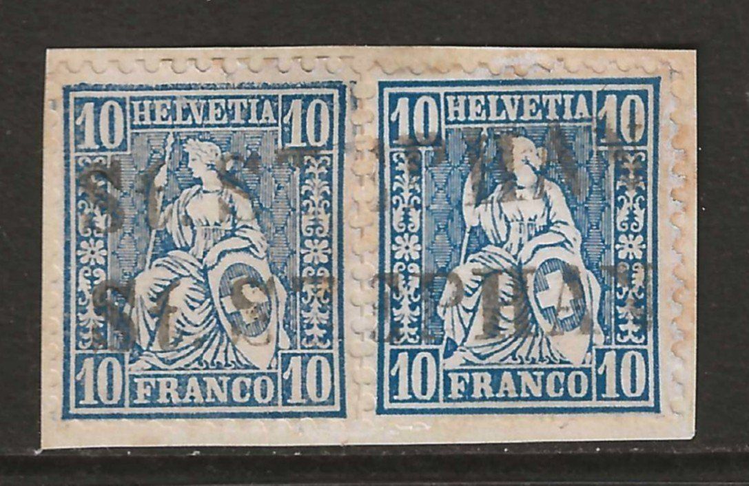 Tutti i francobolli: Stabstempel von St. Stephan (BE) – Usato da Gümligen venduto da Geniusbuy