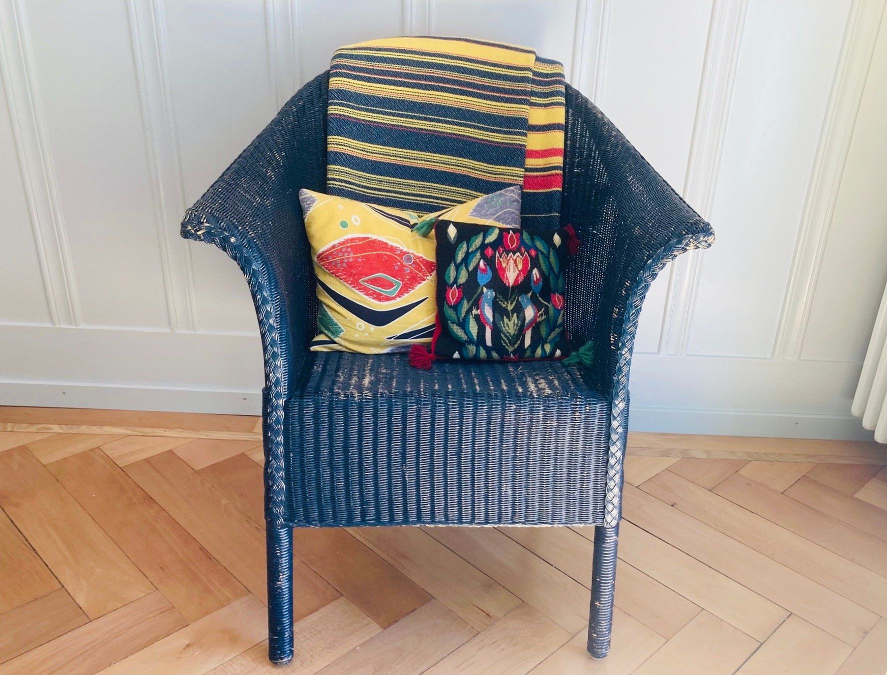 Poltrone: Loom Chair, Sessel, Dunkelblau – Usato da Zürich venduto da cornetto55 5