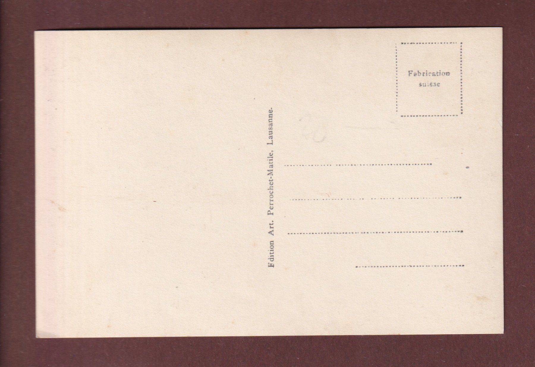 Cartoline postali: CHAMPERY - Dents Blanches – Usato da Pully venduto da nicecards-shop 1