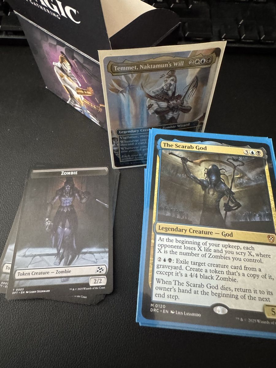 Magic The Gathering Carte collezionabili: MTG Commander Deck Eternal Might Zombie Deck – Usato da Fislisbach venduto da chicane92