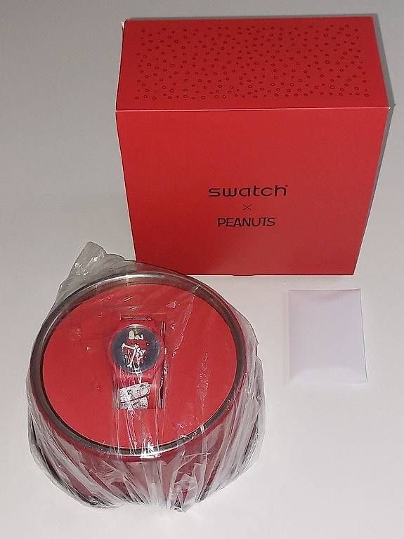 Orologi: Snoopy CHOMP! Swatch x Peanuts / 2021 / NFC / Neu – Nuovo e nell'imballaggio originale da St. Gallen venduto da rime82