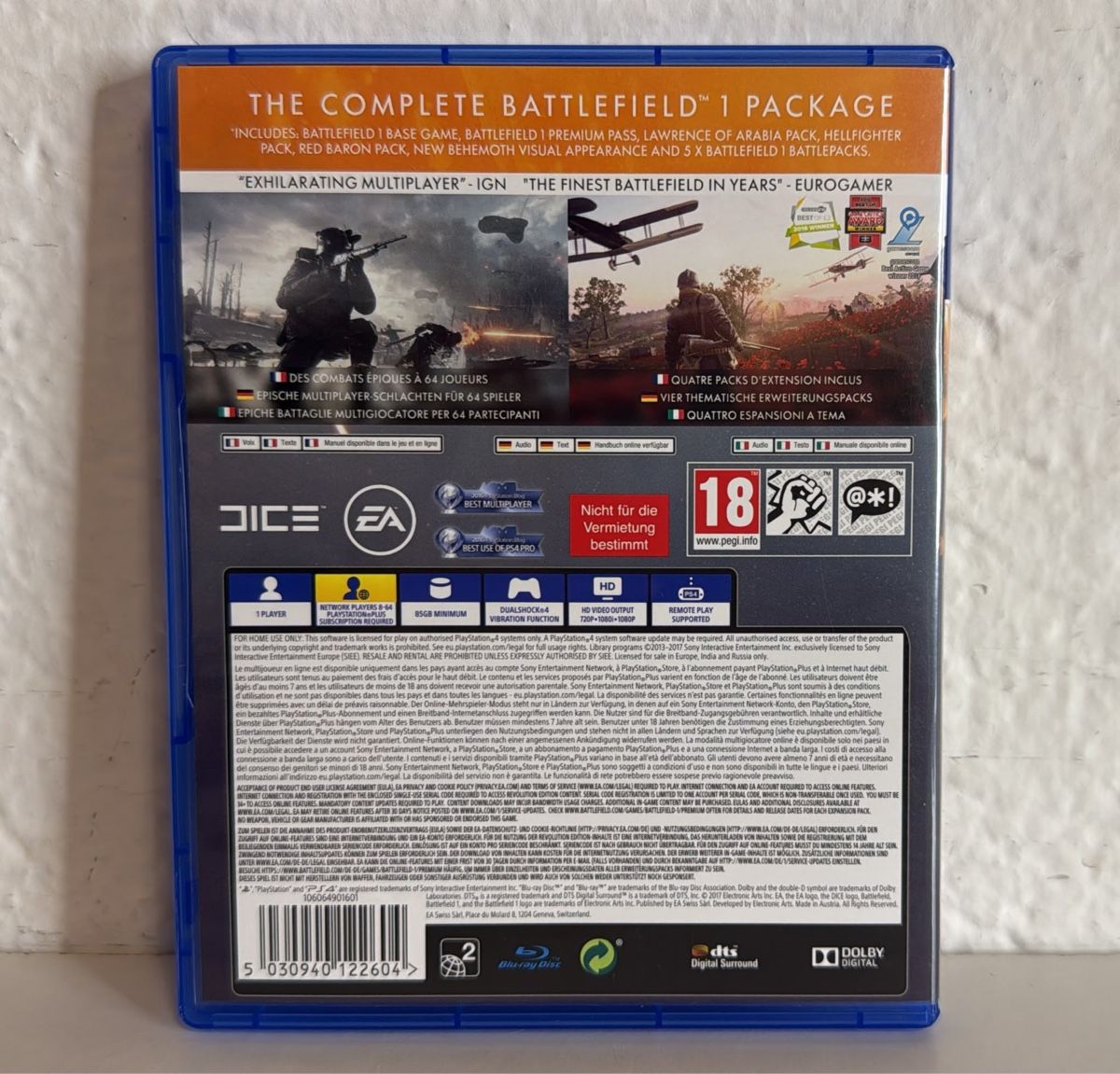Sony Giochi: Battlefield 1 Revolution - PS4/PS5 Game – Usato da Ehrendingen venduto da bubulence 1