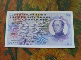 SUISSE  20  Francs  1976  (3835)  Billet