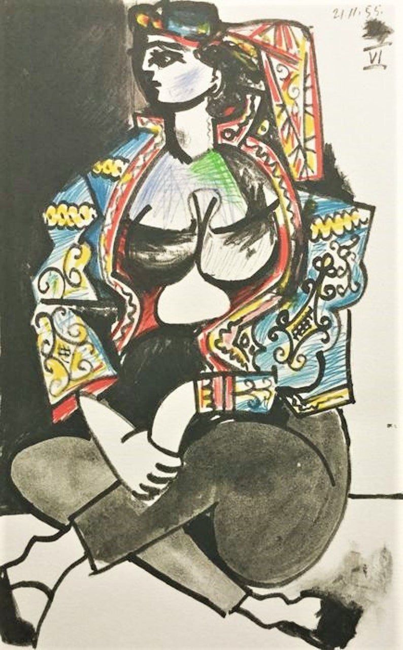 Grafica & Litografie: Pablo Picasso (nach) Lithographie – Usato da Ponte Tresa venduto da 11GalleriaAlterEgo11 2
