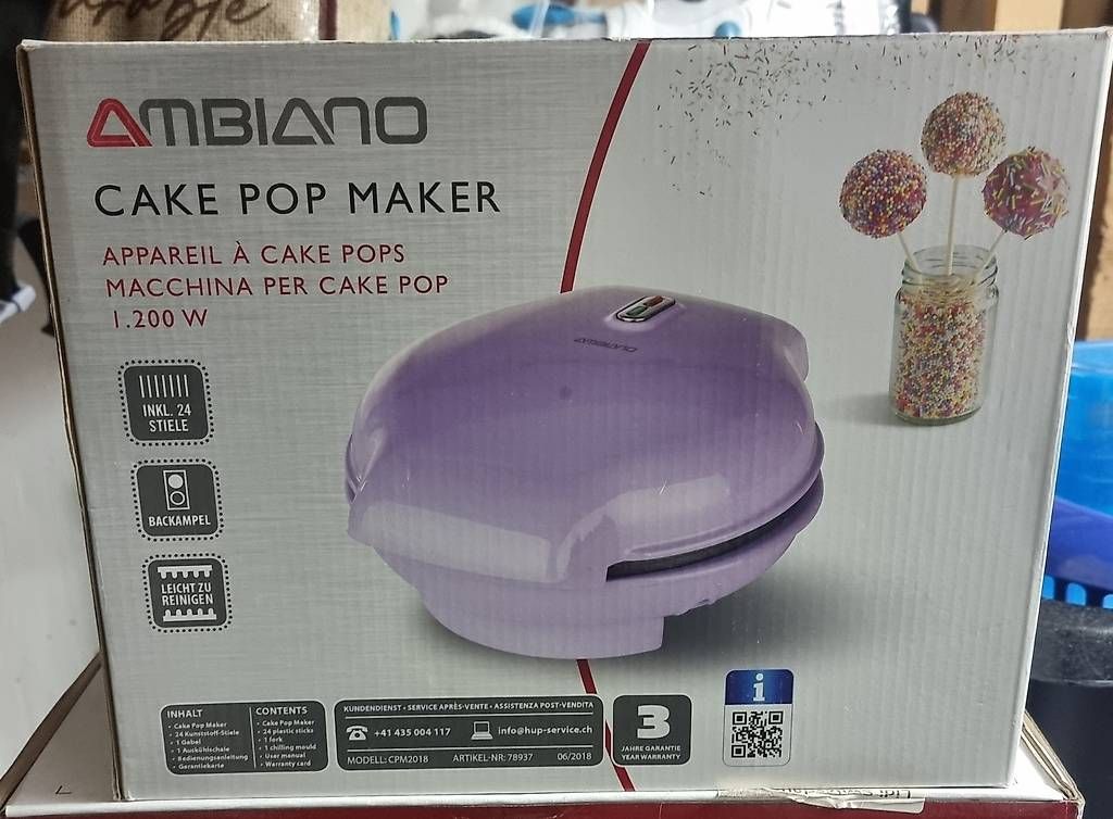 Elettrodomestici da cucina: Cake Pop Maker, neu & unbenutzt – Usato da Sulgen venduto da Buis2207