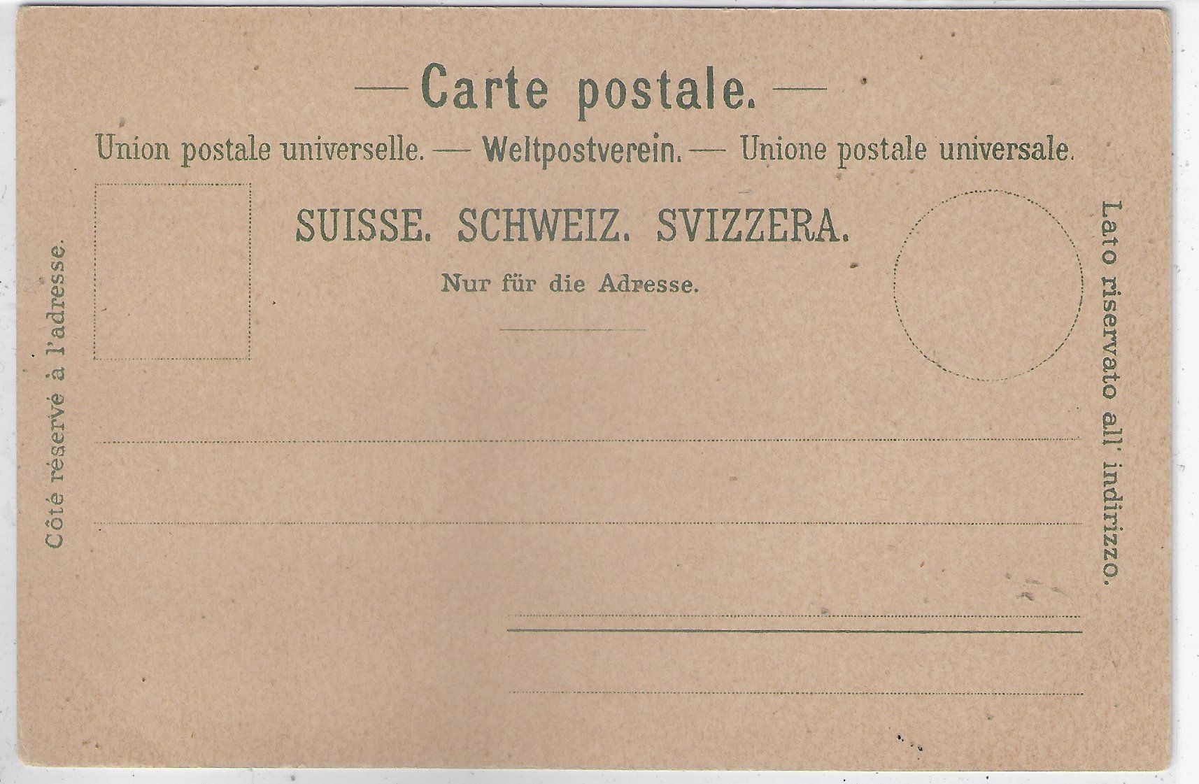 Cartoline postali: Rorschach - Der Hafen im Mondschein - Litho – Usato da Ettingen venduto da Kartenplanet 1