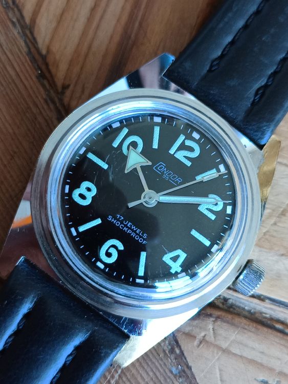 Condor 95 Flieger Militär Handaufzug 50 Jahre | Kaufen auf Ricardo