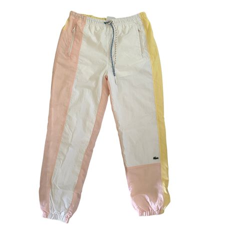 Lacoste Pastel tracksuit pants joggers Size L