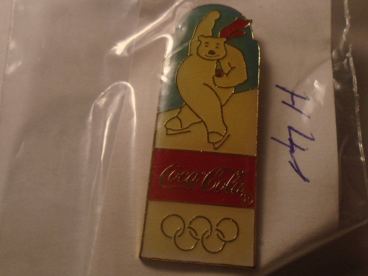 Coca-Cola Placchette & Badge: 1 Coca Cola Pin (H41) – Usato da Winterthur venduto da Beli2000