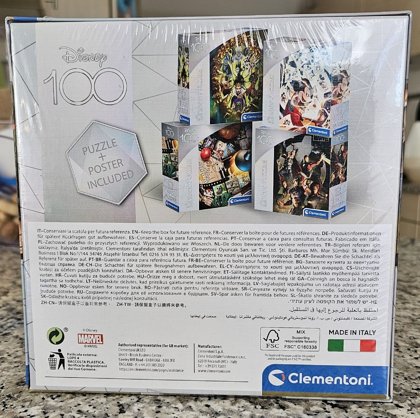 Clementoni Puzzle: 1000 Teile Puzzle Marvel Avengers neu Clementoni – Nuovo e nell'imballaggio originale da Bettlach venduto da Salini80 2