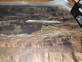 Vintage Swissair Poster, gran canyon Rarität!
