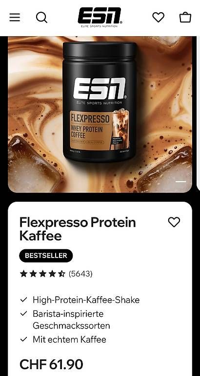 Esn Cibi & Specialità: ESN Flexpresso Hazelnut Macchiato – Nuovo e nell'imballaggio originale da Frauenkappelen venduto da letro 2