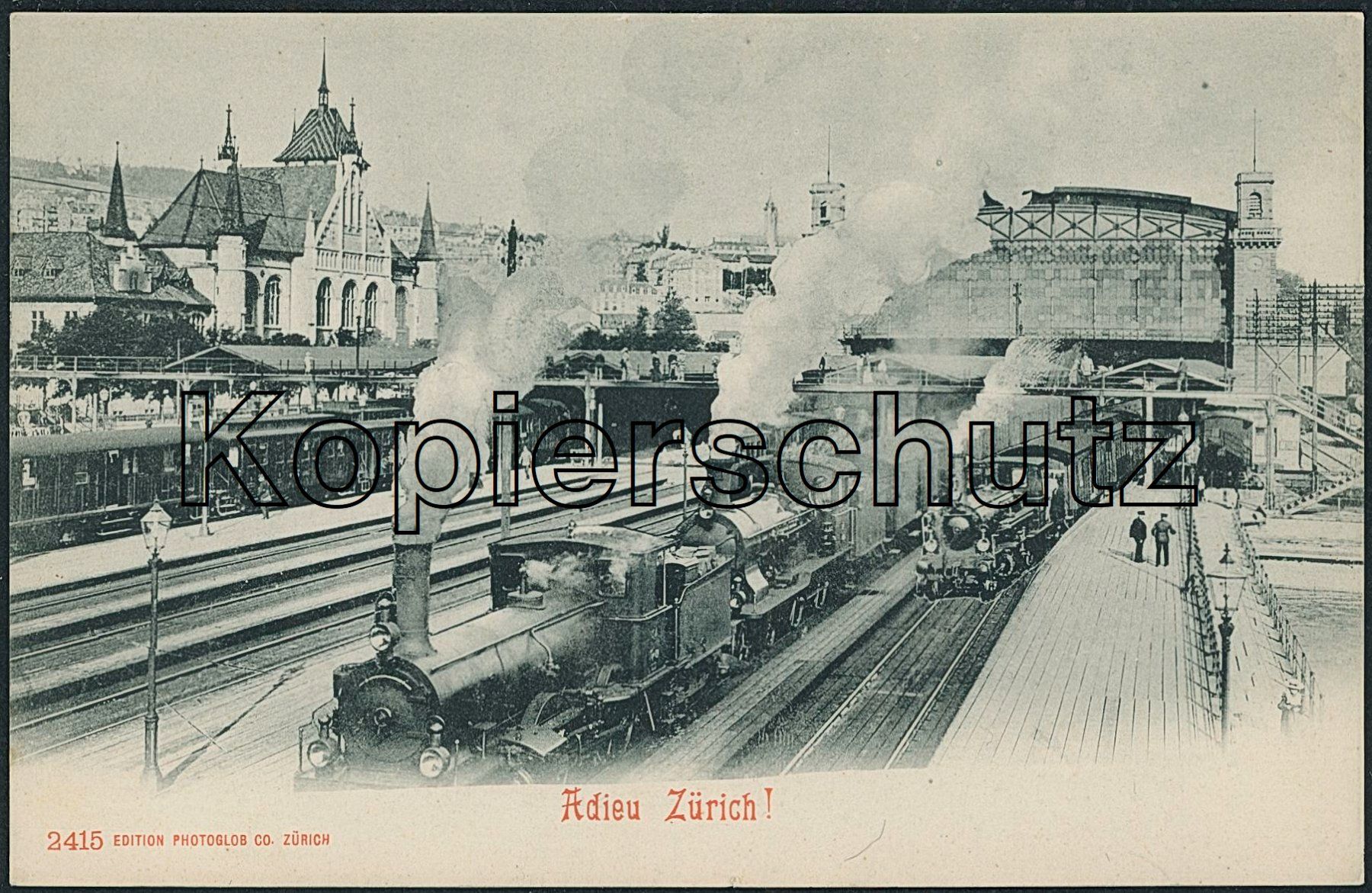 Cartoline postali: ZHS Zürich - Bahnhof - Bahn – Nuovo (secondo la descrizione) da Schindellegi venduto da dormay