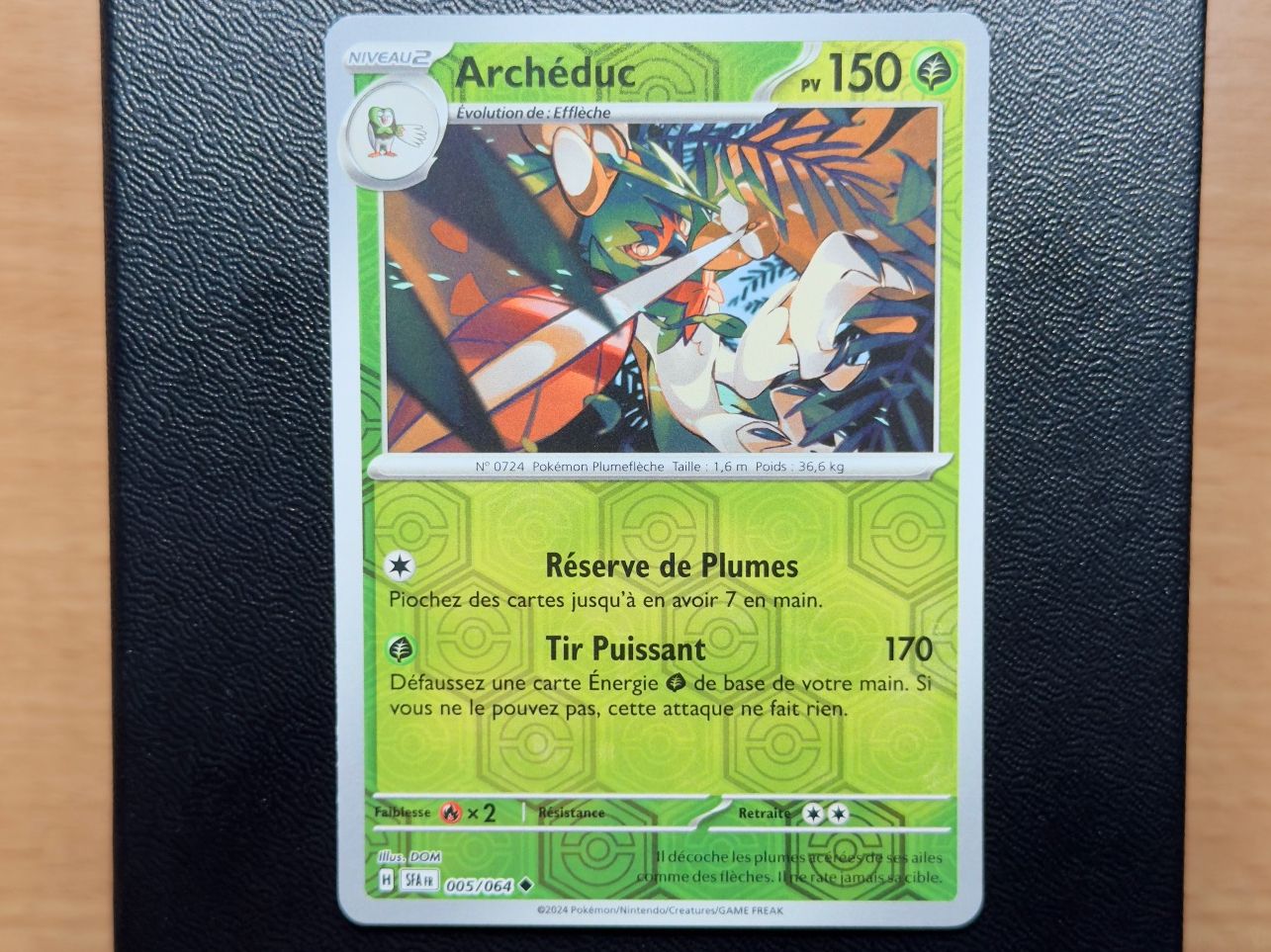 Pokémon Sammelbilder & Trading cards: Archéduc REVERSE (005/064) - Fable Nébuleuse - SFA FR – Gebraucht aus Chézard-St-Martin von Kro_Cards
