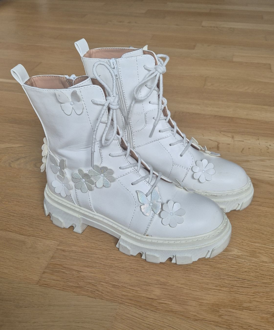 Scarpe da donna: Even & Odd Plateaustiefelette weiss, 38 – Usato da Altdorf UR venduto da eva_tb85